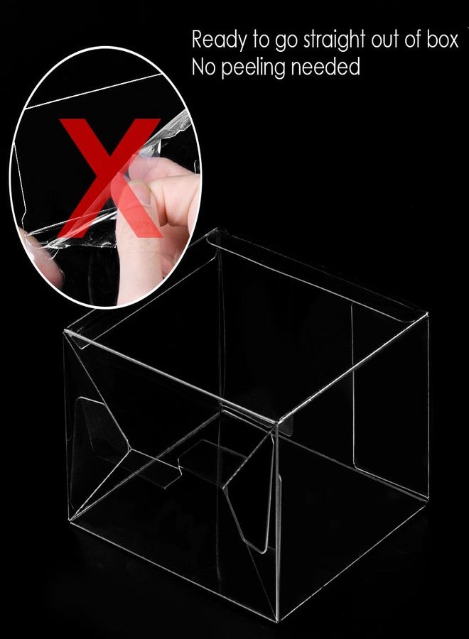 Baskiss 15 Pack Clear ETB Protector Case for PKMN Elite Trainer Box - 0.55mm Thick PET, No Peeling Film & Easy Set-up, Scratch Resistant, Heavy Duty Storage & Display Cover for Collectors (15) - Image 4